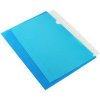 CONNECT CUT FLUSH FOLDER BLUE